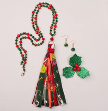 Load image into Gallery viewer, Christmas Tassel Necklaces
