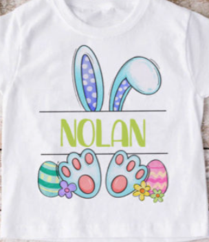 Easter Bunny Personalized T-Shirt