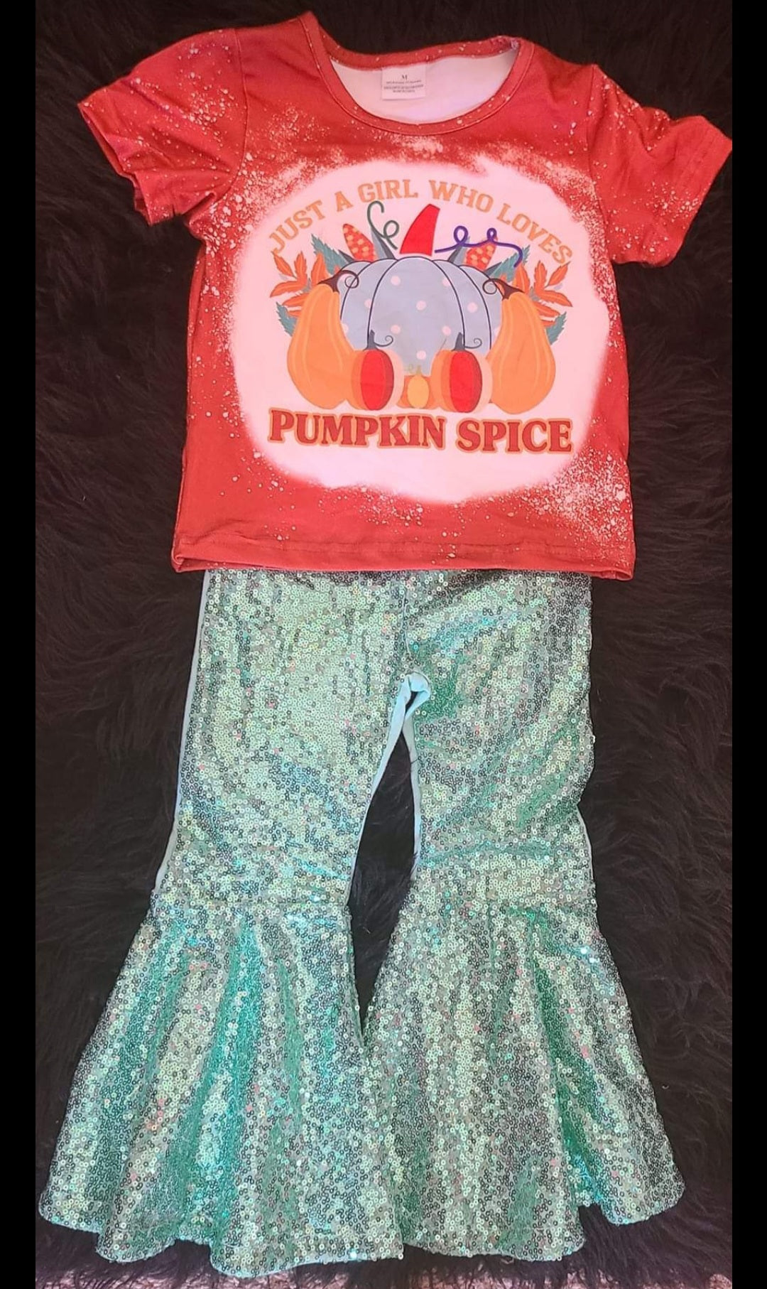 Pumpkin spice bell set