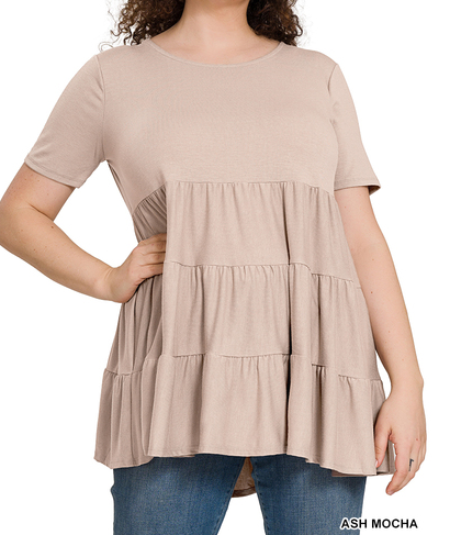 Tiered Curvy Tunic