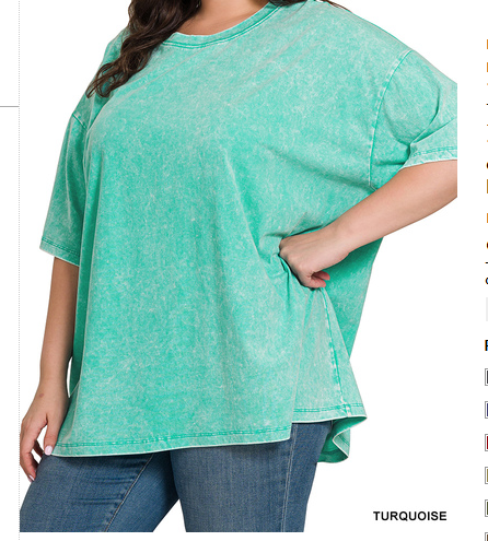 Mineral Wash Tunic