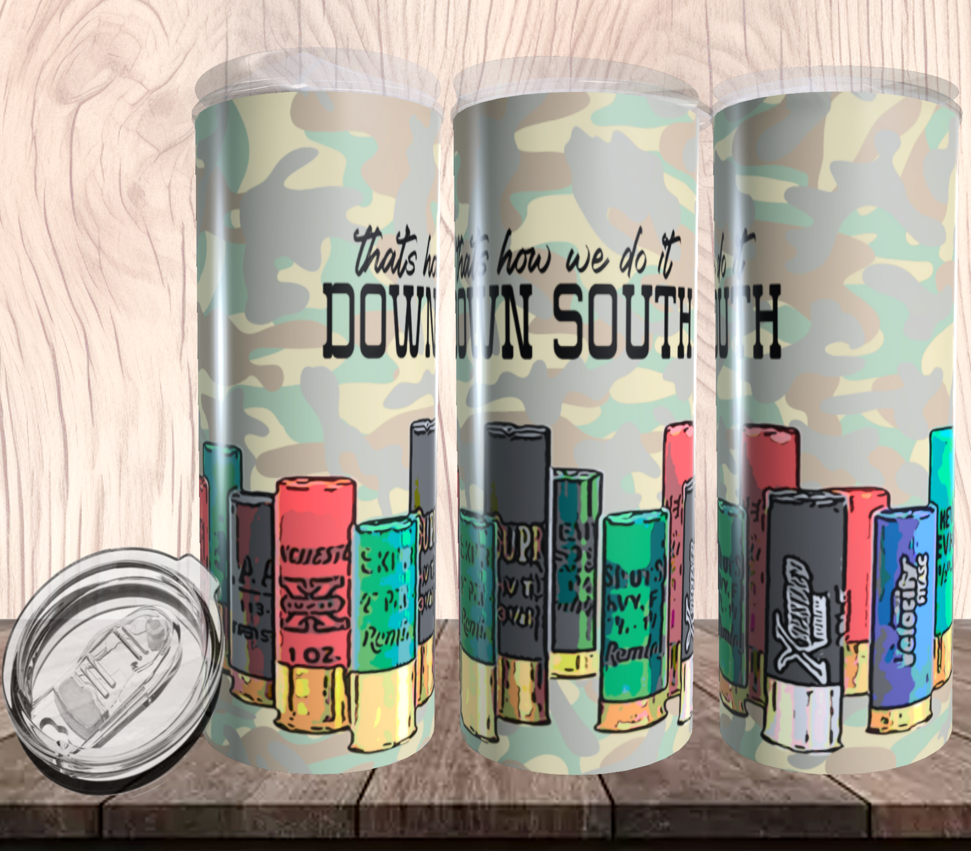 That's How We Do It South Camo Tumbler