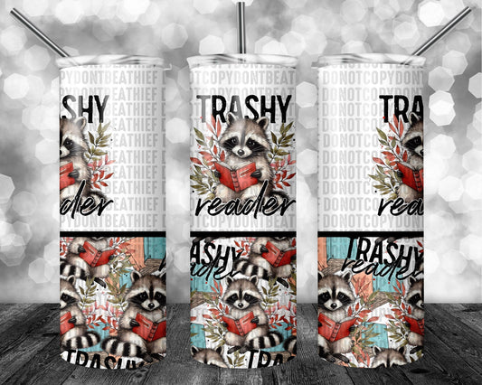 Trashy Reader Tumbler