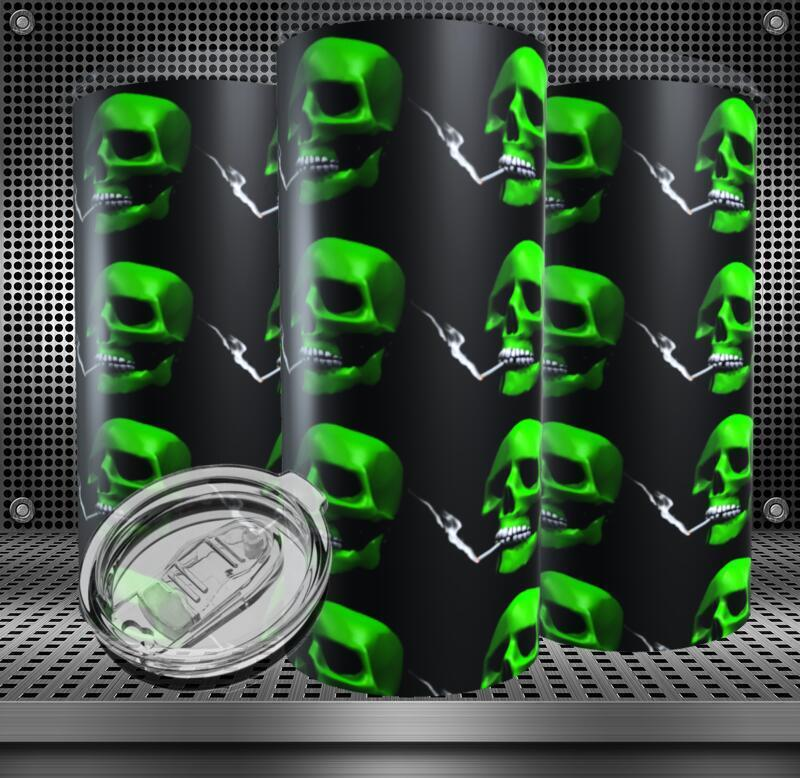 420 Skulls Tumbler