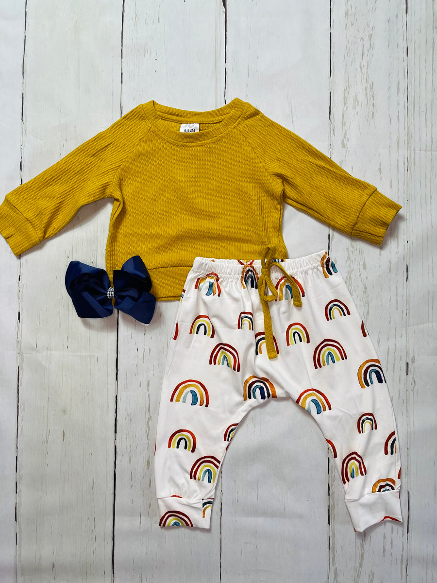 Gender neutral rainbow set