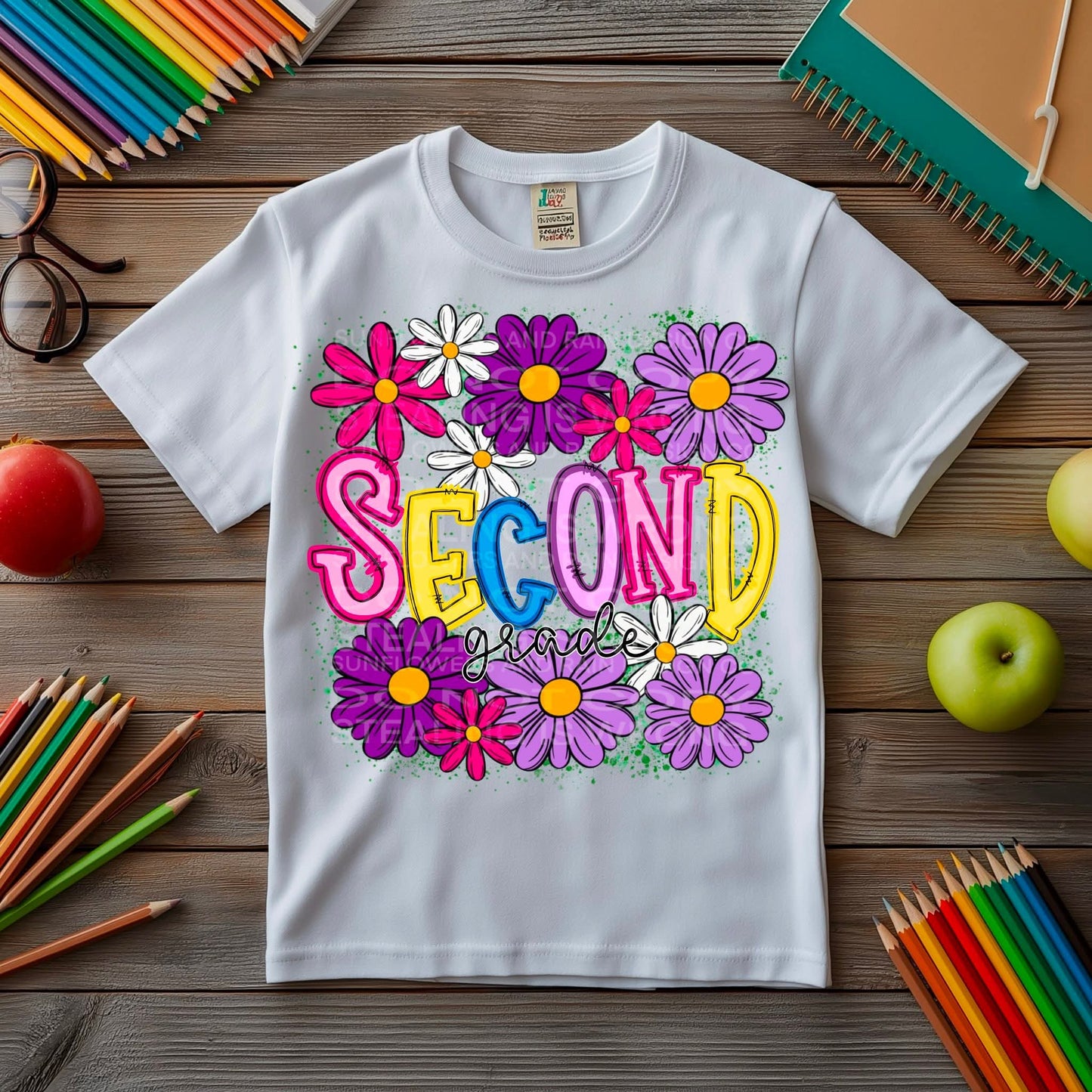 BTS Grade Floral Tee