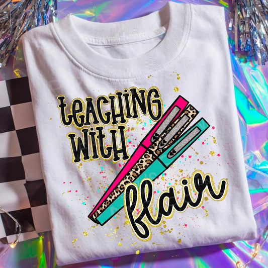 Teaching with Flair Tee