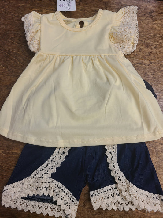 Yellow lace ss