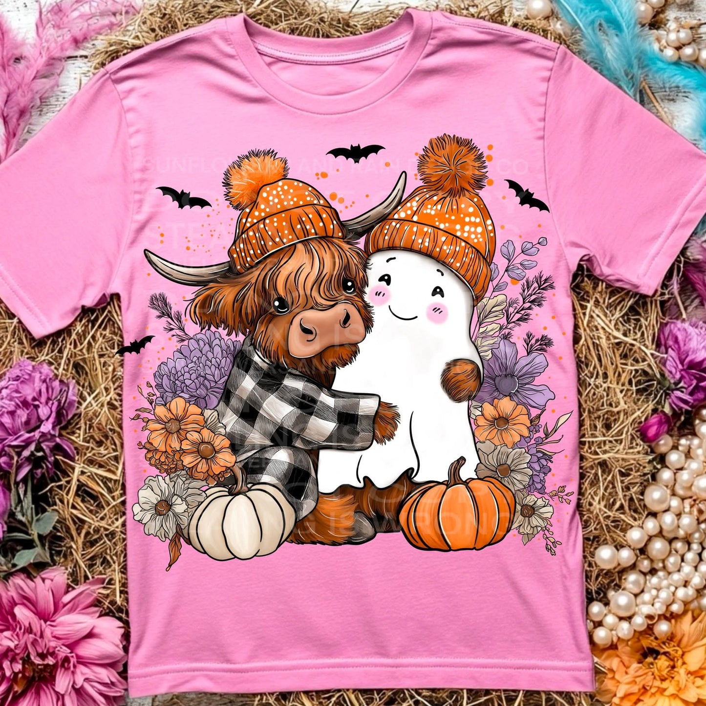 Cow & Ghostie Tee