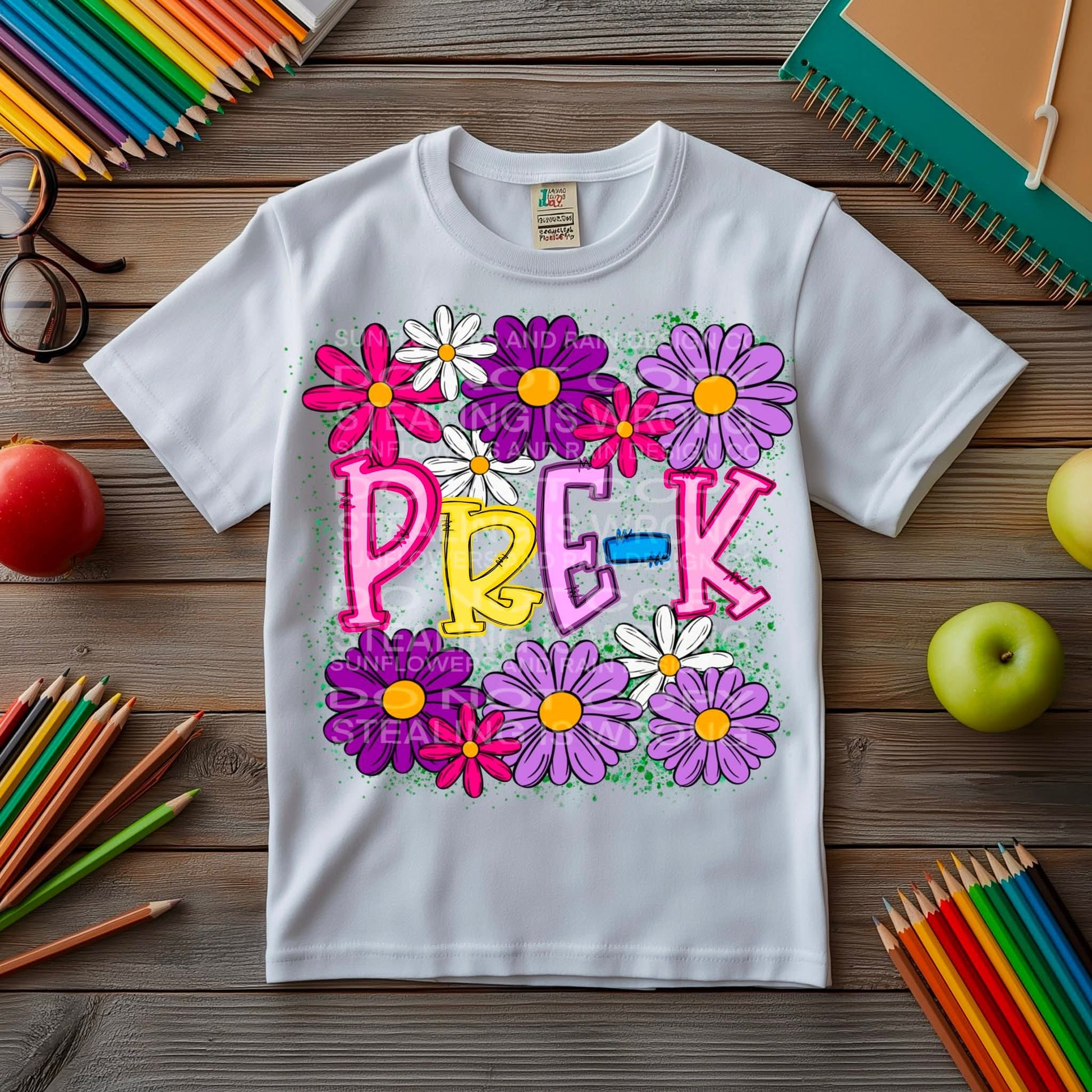 BTS Grade Floral Tee