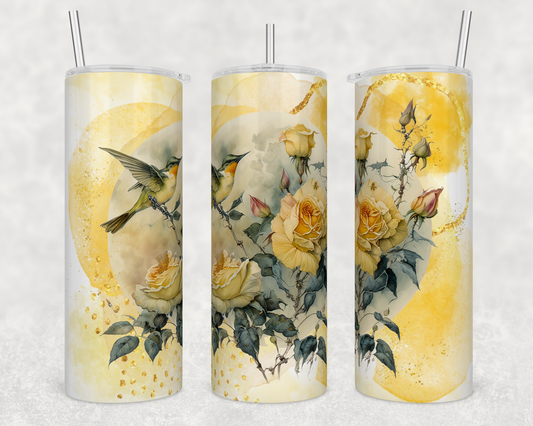 Yellow Rose Tumbler
