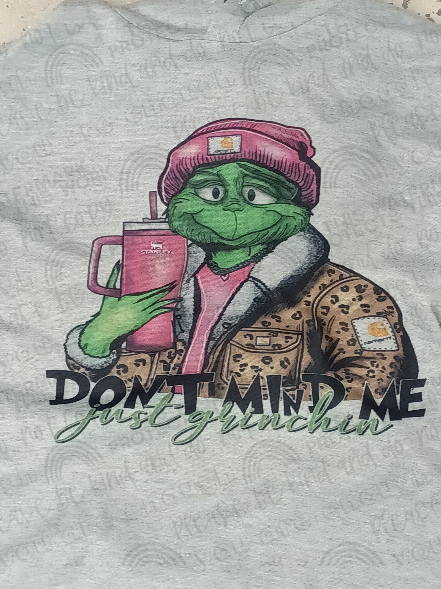 Don't Mind Me Tee or Crew