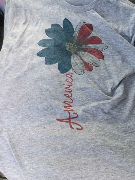 Sunflower America Tee
