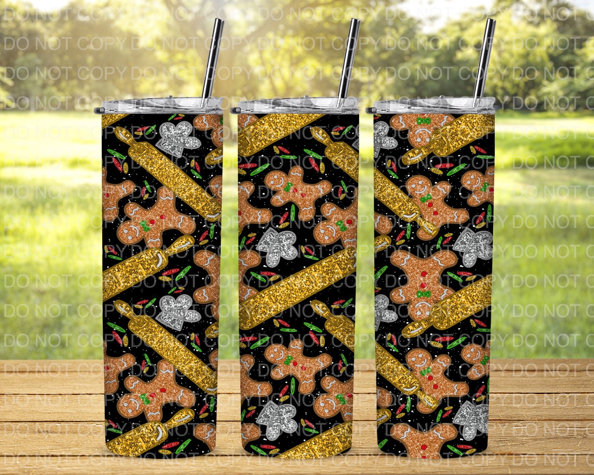 Glitter Baking Tumbler