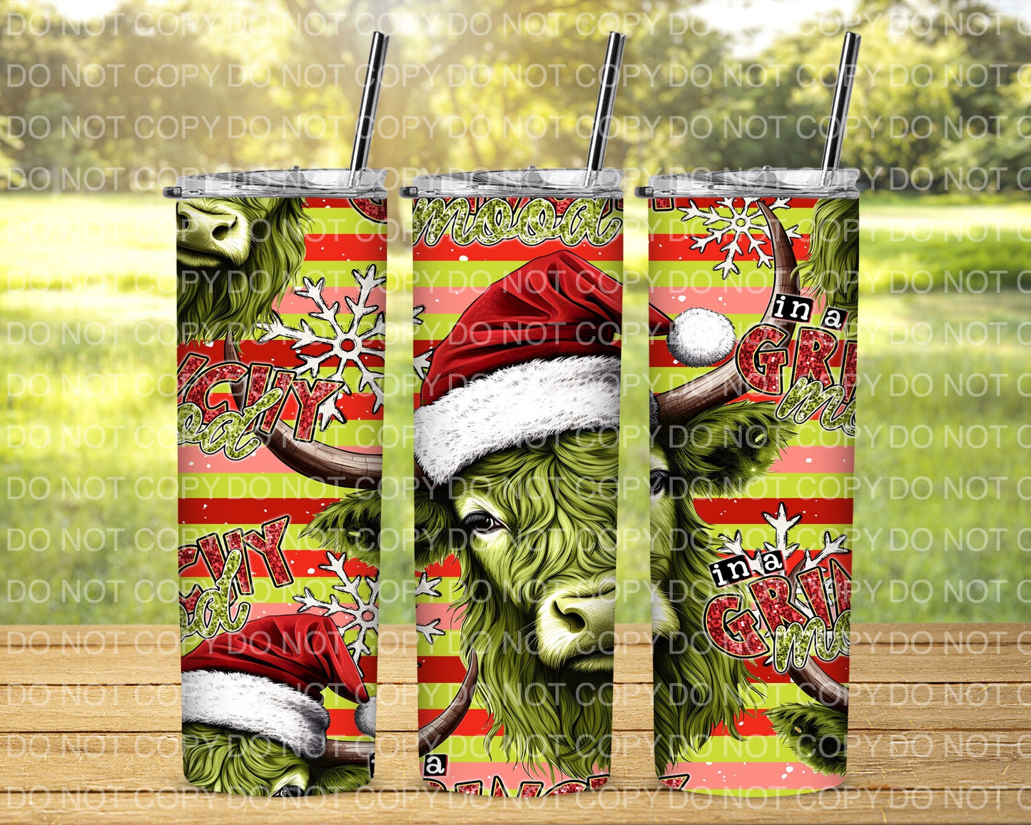In a Green Mood Tumbler