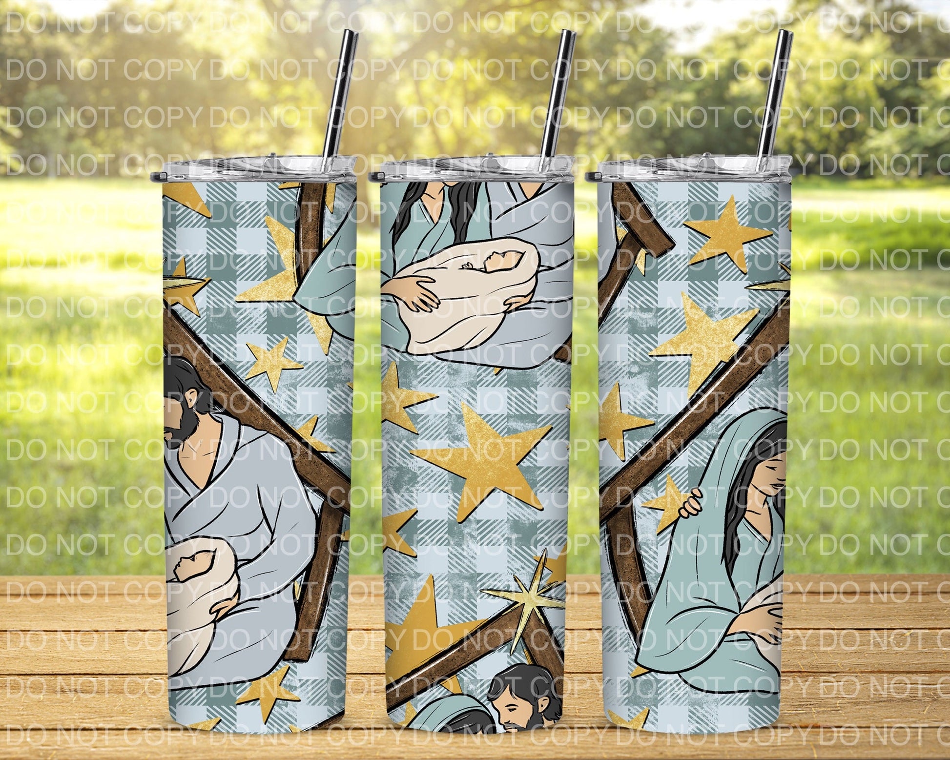 Nativity Scene Tumbler