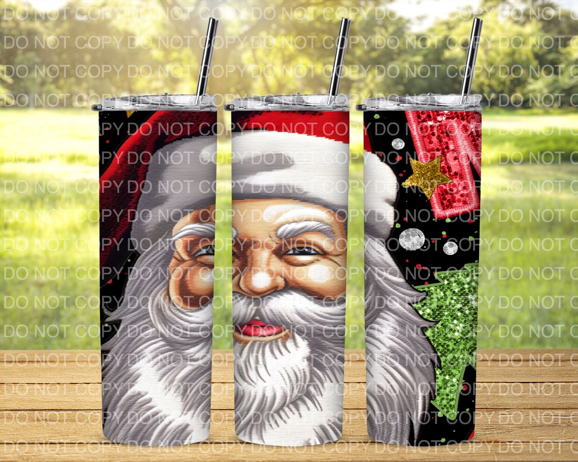 Merry Santa Tumbler