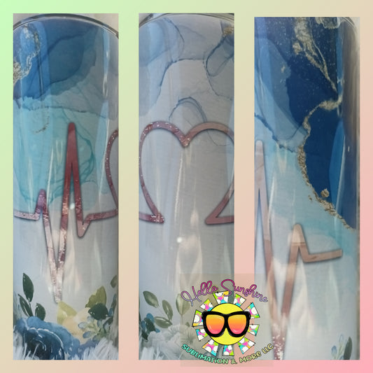 Nurse Heartbeat Tumbler