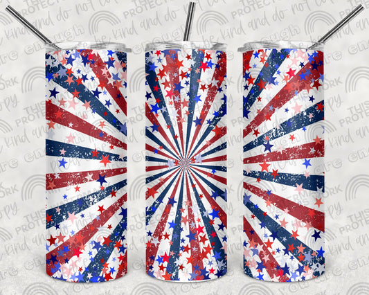 American Burst Tumbler