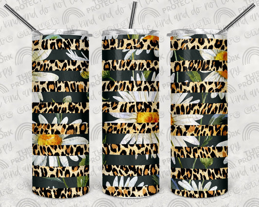 Daisy Leopard Tumbler