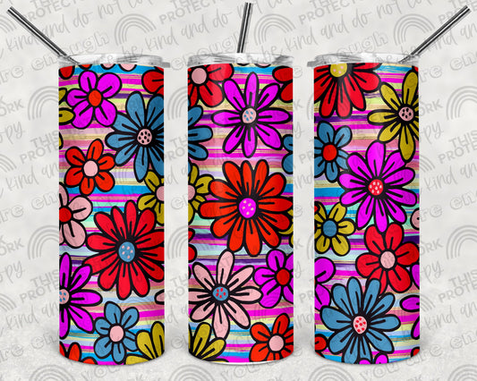 Flowers Bright Tumbler