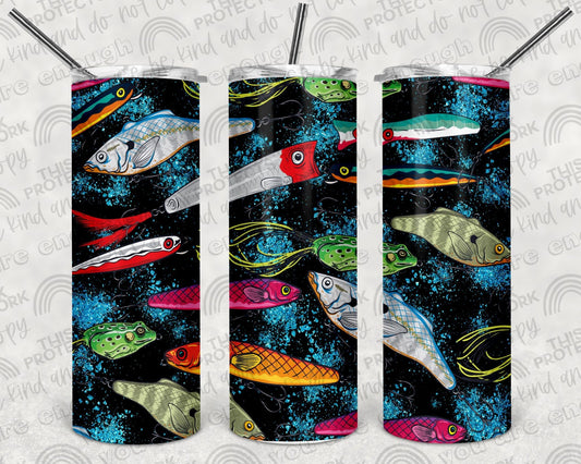 Fishing Lures Tumbler
