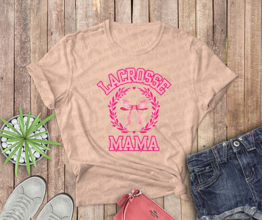 Lacrosse University or Mama Coquette Tee or Crew