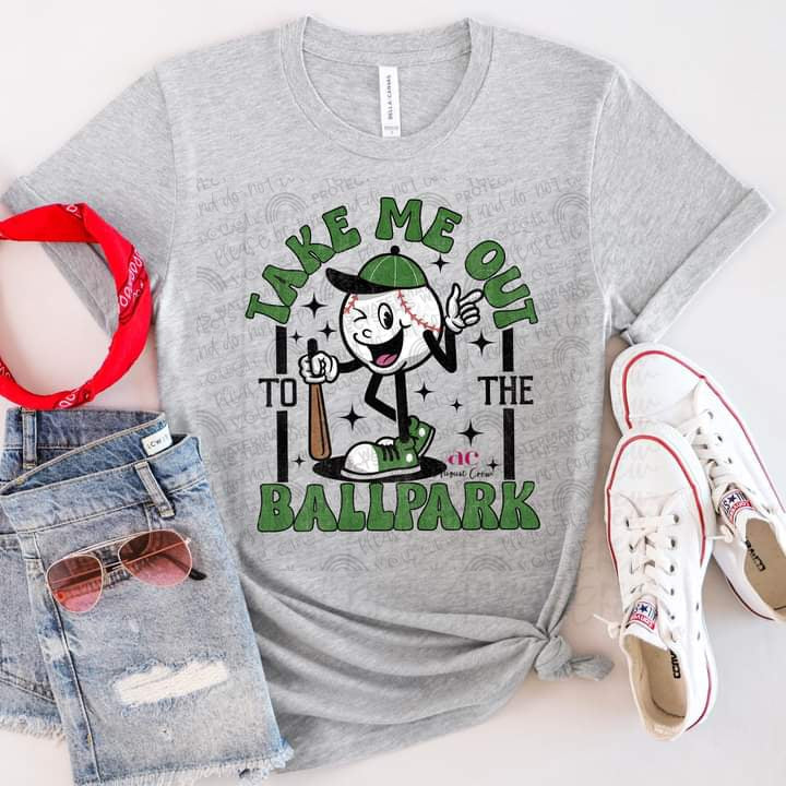 Take me out to the Ballpark/game Tee
