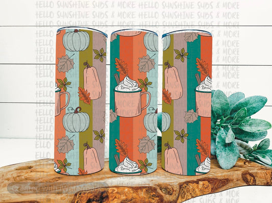 Ghourd Pumpkin Spice Retro Tumbler
