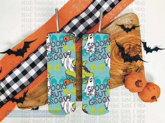 Spooky buy Groovy Ghost Skates Retro Tumbler