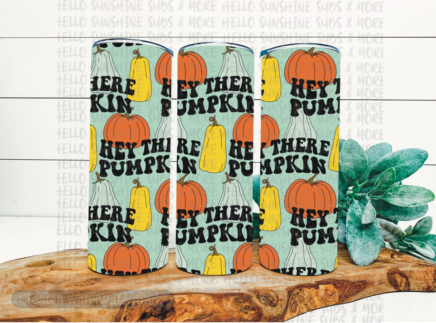 Hey There Pumpkin Tumbler