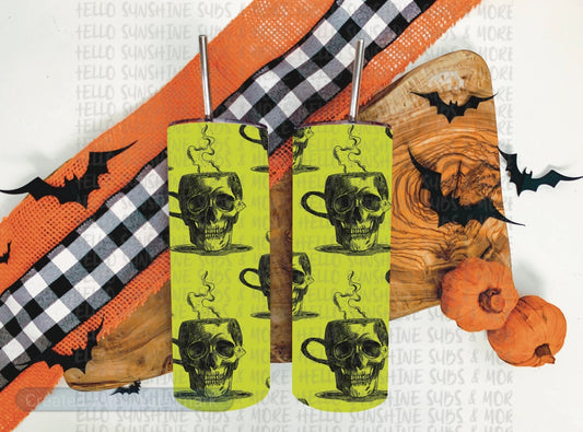 Cup of Tea Skelly Tumbler
