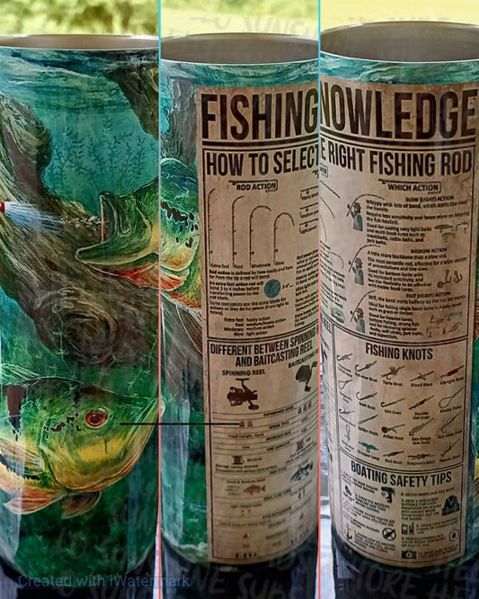 Fishing Knowledge Tumbler