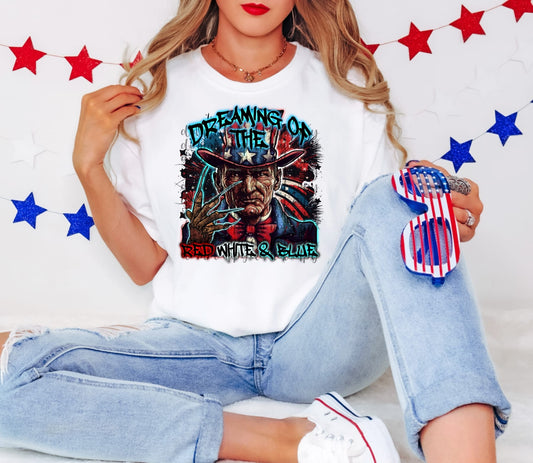 Dreaming of the Red White and Blue Tee