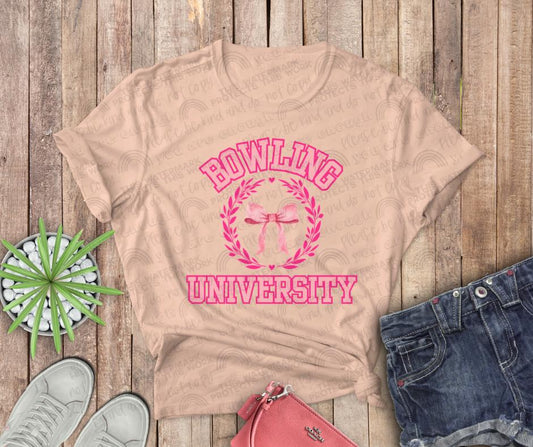 Bowling University or Mama Coquette Tee or Crew