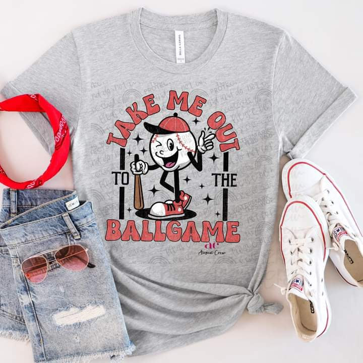 Take me out to the Ballpark/game Tee