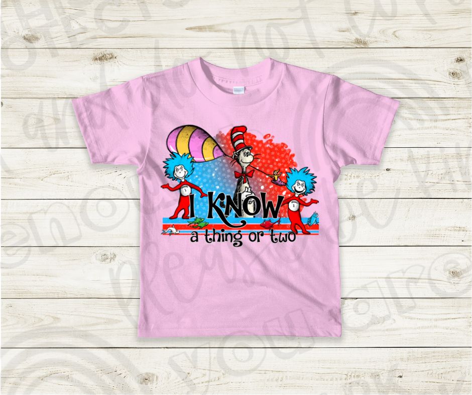 Know a Thing or Two Tee