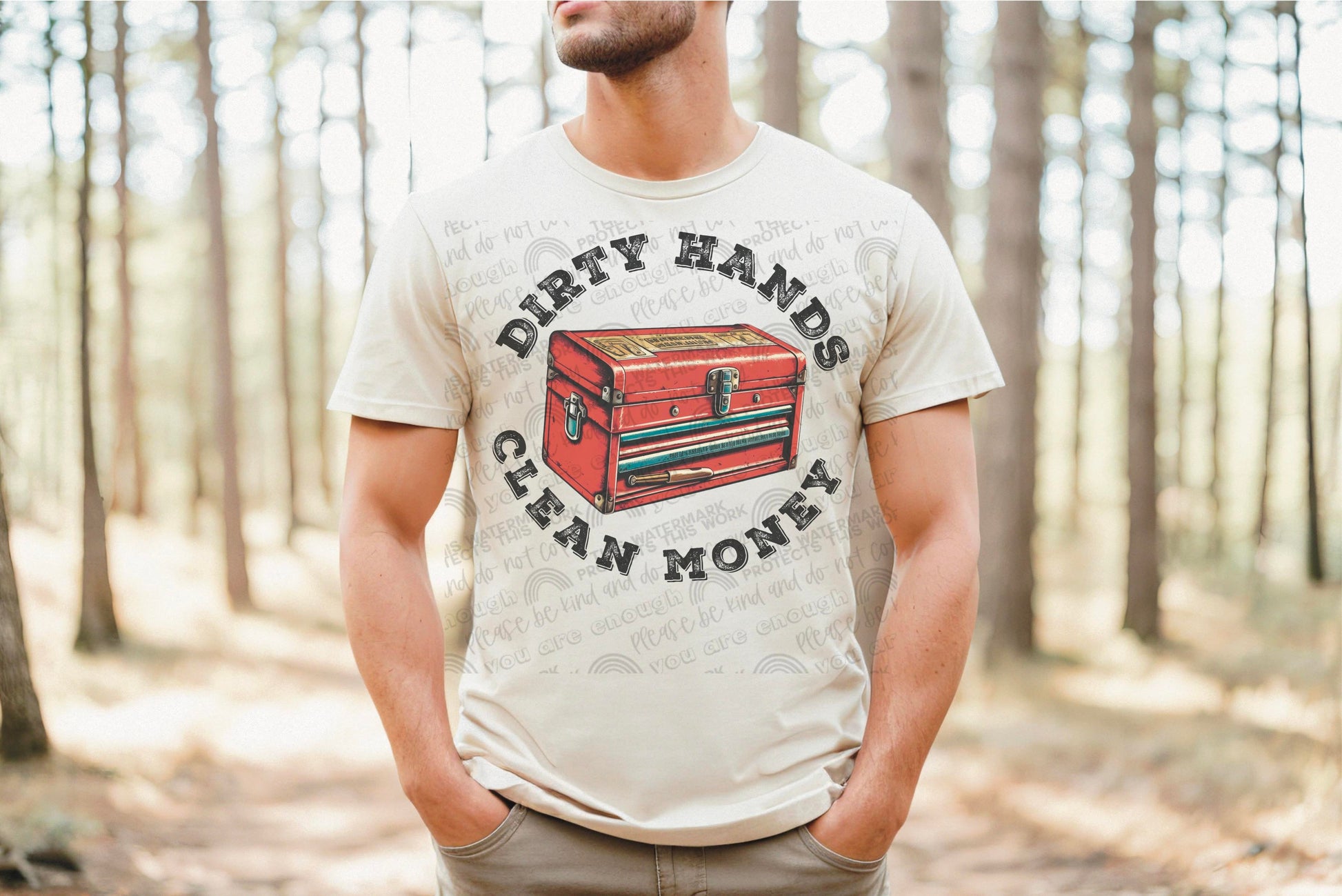 Dirty Hands Clean Money Tee