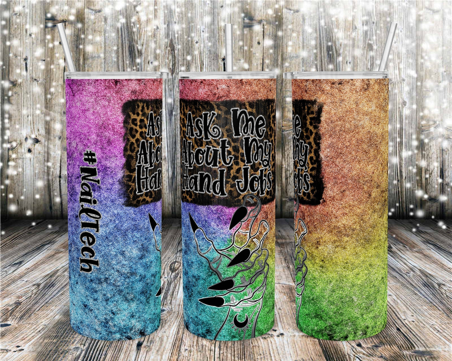 Nail Tech Tumbler