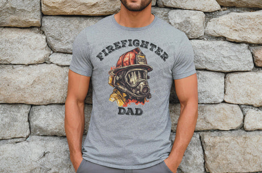 Firefighter Dad Tee