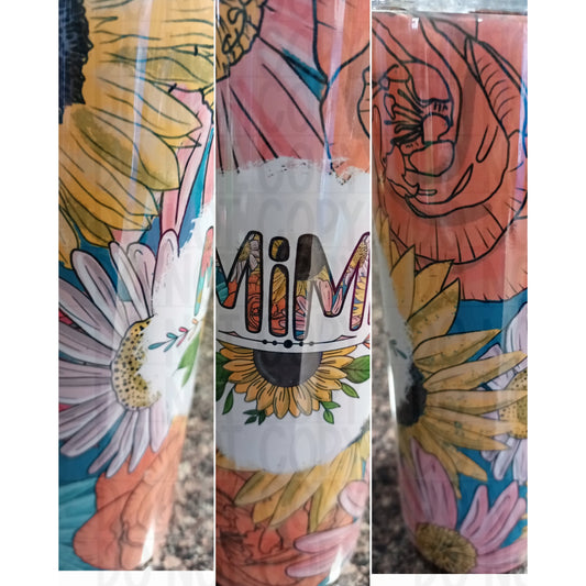 Mimi Tumbler Flowers