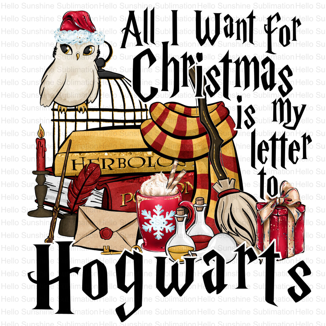 All I Want for Christmas is Letter
