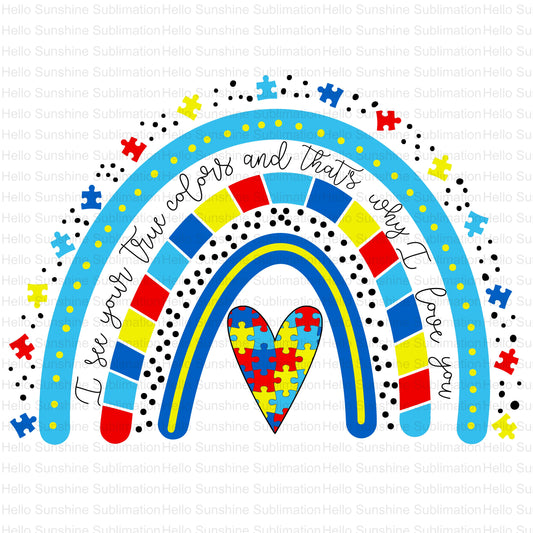 Autism I See Your True Colors