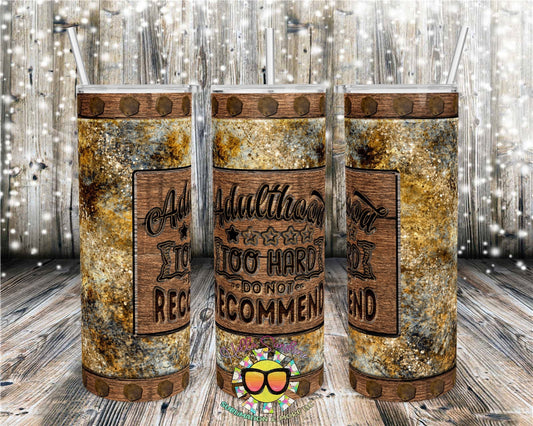 Adulthood Tumbler