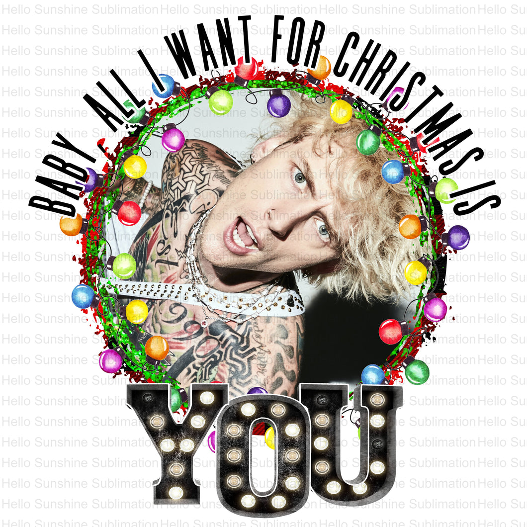 All I Want for Christmas MGK