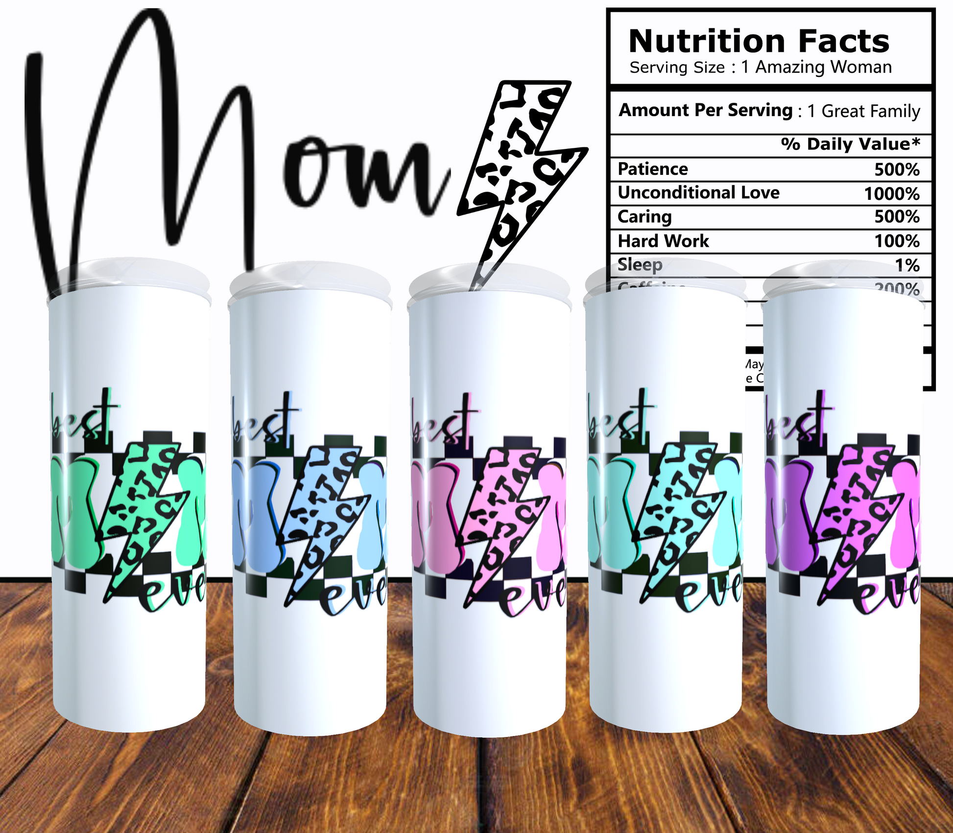 Best Mom Ever-various Colors Tumbler
