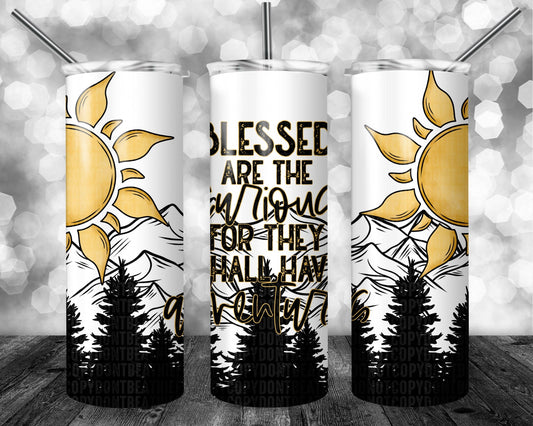 Blessed are the Curious Tumbler