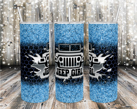 Jeep Girl Tumbler