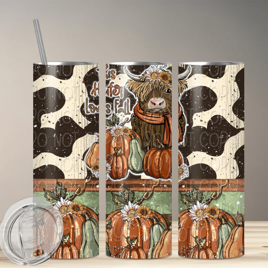 This Heifer Loves Fall Tumbler