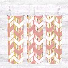 Load image into Gallery viewer, Chevron Patterns Tumbler
